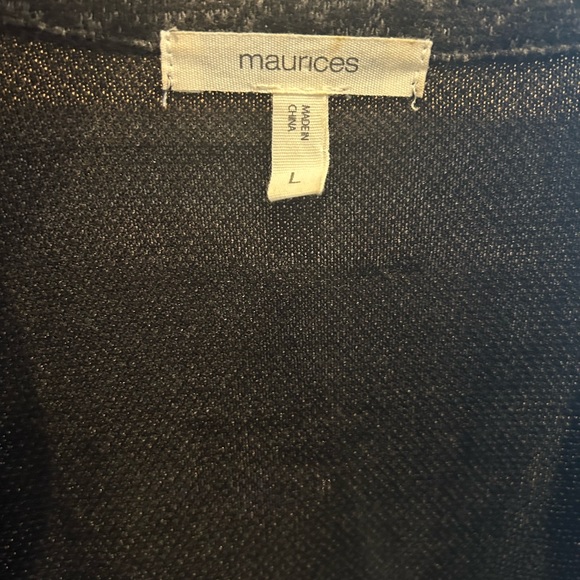 Woman’s Charcoal Cardigan Jacket - Picture 3 of 3